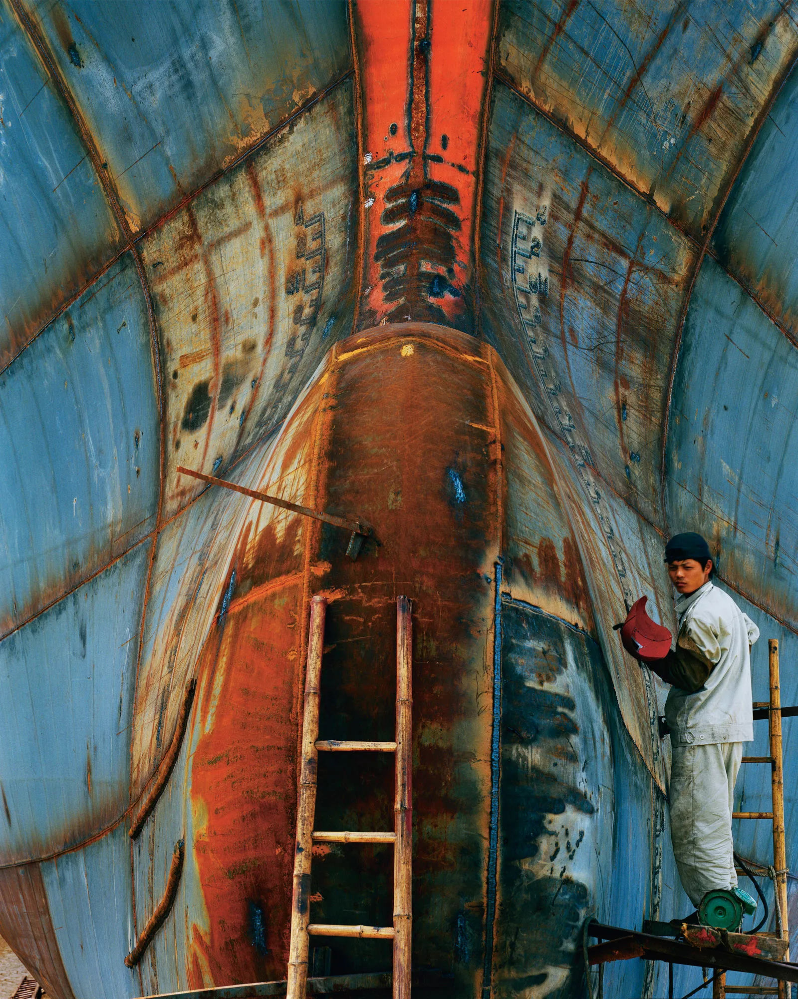 Shipyard #19, Qili Port, Zhejiang Province, China, 2005